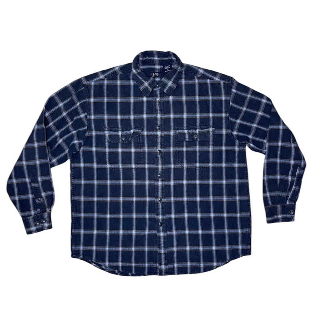 Izod Jeans Flannel Shirt
